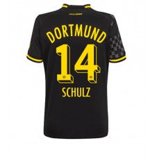 Borussia Dortmund Nico Schulz #14 Bortatröja Dam 2022-23 Korta ärmar